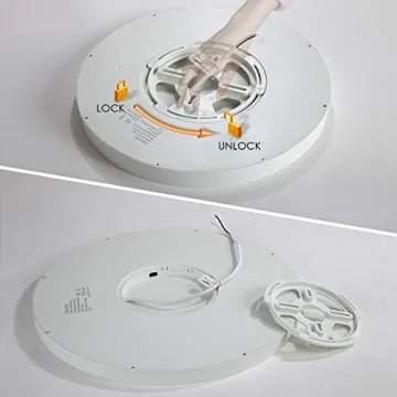 TALOYA 12 Inch LED Ceiling Light with 3 Color Temperatures