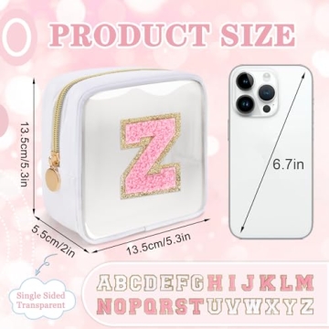 Stylish Clear Patch Beach Bag for Summer Fun