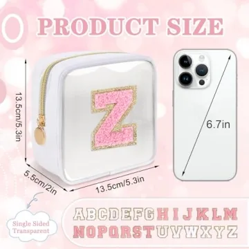 Stylish Clear Patch Beach Bag for Summer Fun