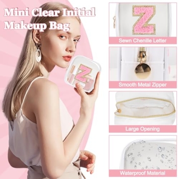 Stylish Clear Patch Beach Bag for Summer Fun