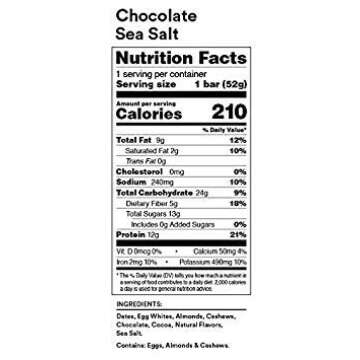 RXBAR Protein Bar, Variety Pack, 5 Flavors (6 Boxes, 24 Bars)