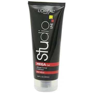 L'Oreal Paris Studio Line Mega Hair Gel, 6.8 Ounce (Pack of 3)
