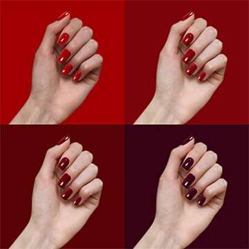 Vishine Gel Nail Polish 6 Colors Art Set, Mirror Gel Nail Polish Soak Off UV LED Nail Polish Classic...