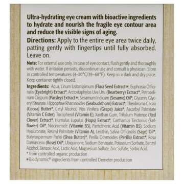 Eminence Organic Skincare Bearberry Eye Repair Cream, 0.5 Fl Oz