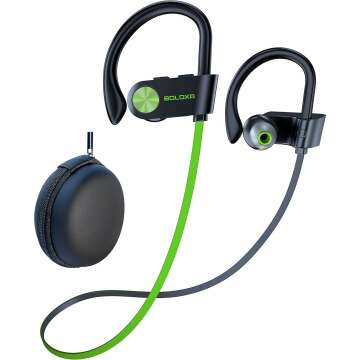 Waterproof Bluetooth 5.3 Over-Ear Earbuds for Sports