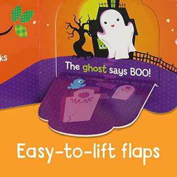 Babies Love Halloween: A Lift-a-Flap Board Book for Babies and Toddlers