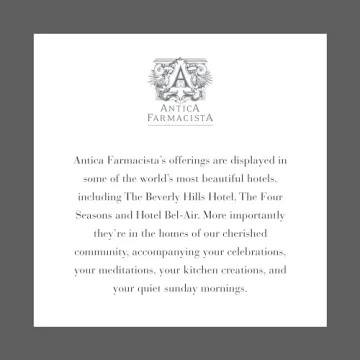 Antica Farmacista Orange Blossom Lilac Jasmine Bubble Bath 15.8 Fl Oz