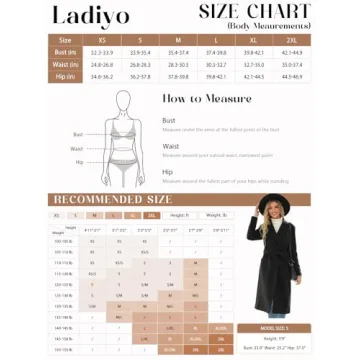 Womens Classic Coat Lapel Collar Open Front Belted Long Jacket