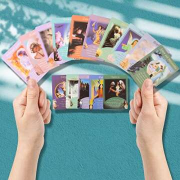 Gayrrnel Romance Angel Oracle Card Deck,Tarot Cards for Beginners, 44 Romance Angel Oracle, Handmade...