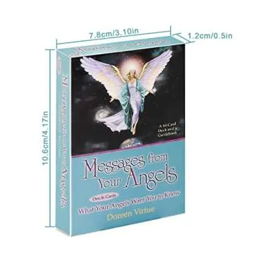 Gayrrnel Romance Angel Oracle Card Deck,Tarot Cards for Beginners, 44 Romance Angel Oracle, Handmade, Ideal for Learning, Doreen Virtue's Rare Out of Print Set (Message Oracle)
