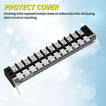 Joinfworld 35A Terminal Block for Safe Wire Connections