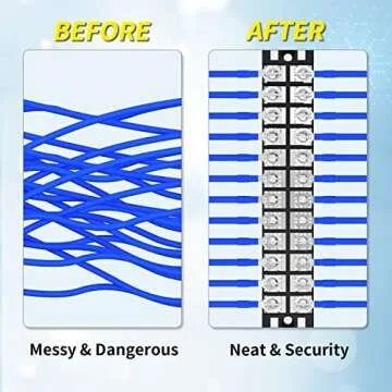 Joinfworld 35A Terminal Block for Safe Wire Connections