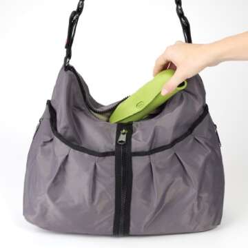 OXO Tot Roll Up Bib and Silicone Spoon Set - Perfect for Parents and Babies