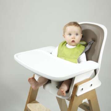 OXO Tot Roll Up Bib & Spoon Set for Easy Mealtimes