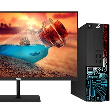 TechMagnet i7 Gaming Desktop with Dual Monitor and RGB Kit