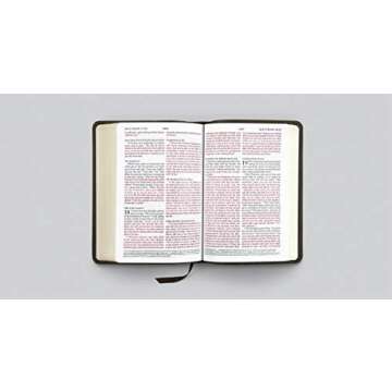 Premium ESV Large Print Compact Bible in Buffalo Leather