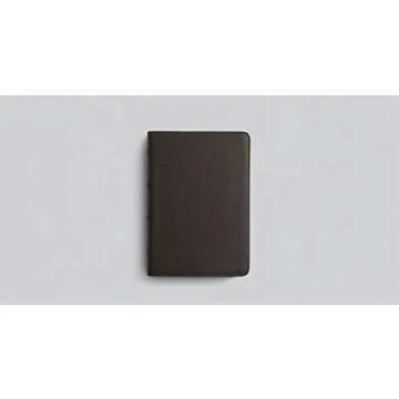 Premium ESV Large Print Compact Bible in Buffalo Leather