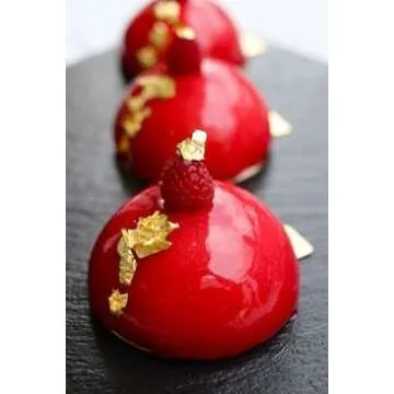 23 Karat Edible Gold Loose Leaf (Pack of 25 leaves) 3-3/8"x3-3/8" / 85mmx85mm