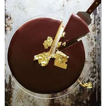 23 Karat Edible Gold Loose Leaf (Pack of 25 leaves) 3-3/8"x3-3/8" / 85mmx85mm