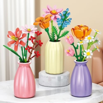 2024 Advent Calendar with 2455PCS Flower Blocks Set