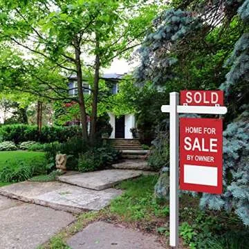 6 ft Real Estate Sign Post for Sale and Rent Signs