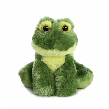 Aurora Mini Flopsie Frog - Soft Plush Toy for All Ages