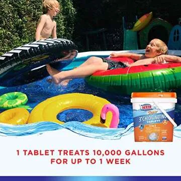HTH 3" Chlorinating Tablets for Clean Pools - 8 lbs