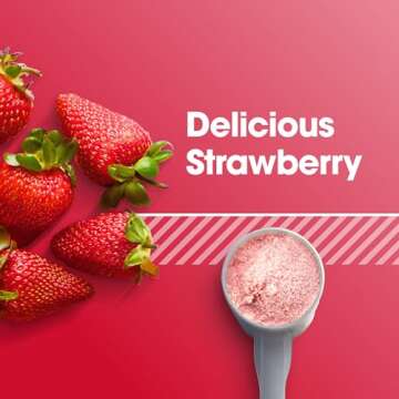 Optimum Nutrition Gold Standard 100% Whey Protein Powder, Delicious Strawberry, 2 Pound (Packaging M...