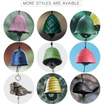 Oavand Lucky Japanese Wind Chimes for Indoor & Outdoor