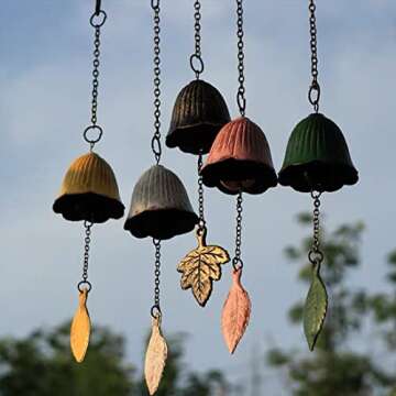 Oavand Lucky Japanese Wind Chimes for Indoor & Outdoor
