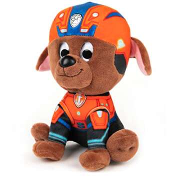 GUND PAW Patrol: The Movie Zuma Plush Toy, Premium Stuffed Animal for Ages 1 and Up, 6”