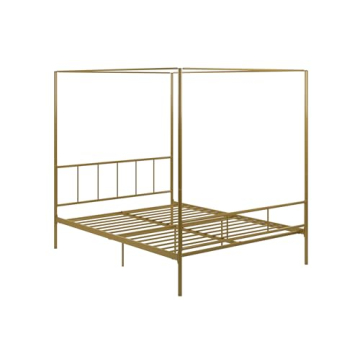 Elegant Novogratz Marion Canopy Bed for Queen Size