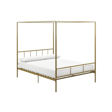 Elegant Novogratz Marion Canopy Bed for Queen Size