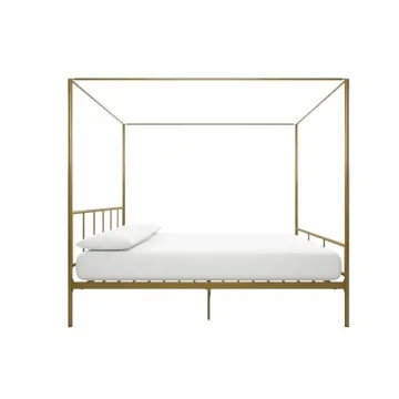 Elegant Novogratz Marion Canopy Bed for Queen Size