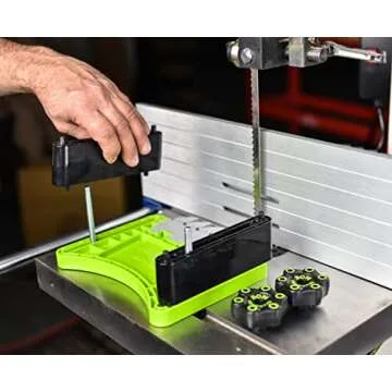 BOW Products FeatherDUO FP3 - Featherboard for Table Saws, Router Tables and Band Saws - Stackable Feather Board with EVA Feathers for Taller Material Feeds - Woodworking Tools and Safety Accessories