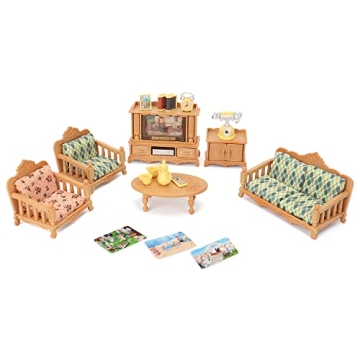 Dollhouse Furniture Set for Creative Kids 3+ Years