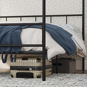 Novogratz Modern Four Poster Bed for Today’s Stylish Bedrooms