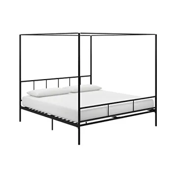 Novogratz Modern Four Poster Bed for Today’s Stylish Bedrooms