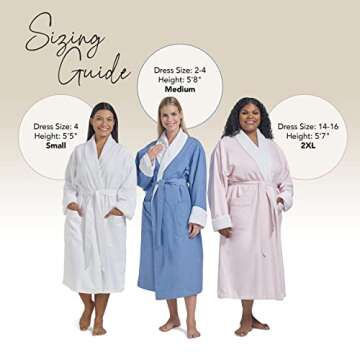 Luxury Women's Microfiber Bathrobe by BOCA