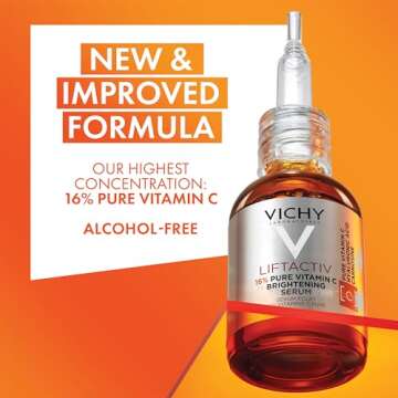 Vichy LiftActiv Vitamin C Serum: Brightening Anti-Aging with 15% Pure Vitamin C, Hyaluronic Acid