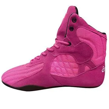 Otomix Men's Stingray Escape Bodybuilding Lifting MMA & Wrestling Shoes Pink & Black 9