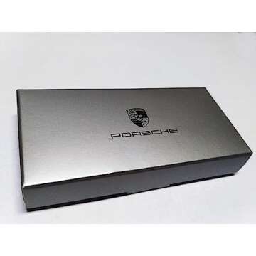 Porsche Crest Keyring - Red