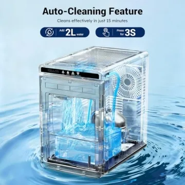 Clear Ice Cube Maker for Home - 3 Large Ice Cubes