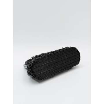 Lapulio Vintage Floral Leaf Evening Clutch for Formal Events