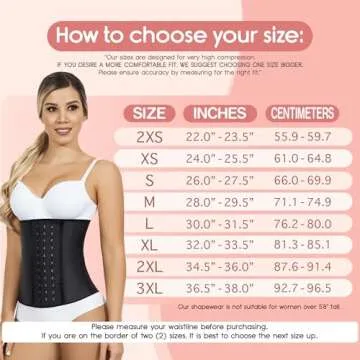 Lady Slim Colombian Waist Trainer for Women - Hourglass Curve Shaper