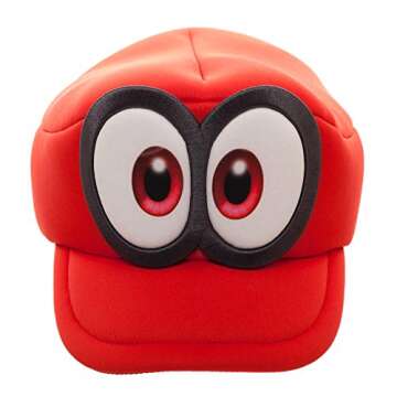 Nintendo Super Mario Odyssey Cappy Hat Cosplay Accessory Red