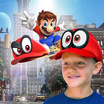 Nintendo Super Mario Odyssey Cappy Hat Cosplay Accessory