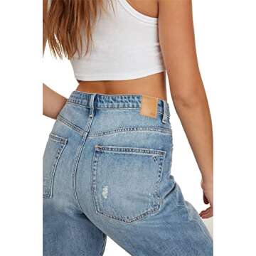 Roseland Womens Fairfax 90s Vintage Wash Jeans - Breakaway