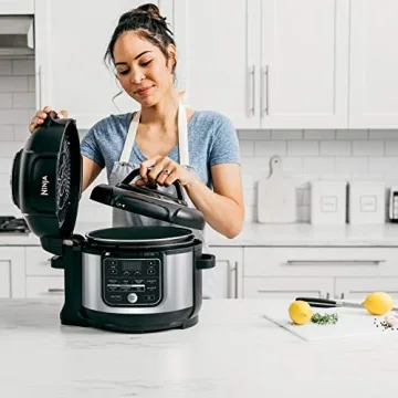 Ninja Foodi 10-in-1 Cooker Air Fryer 6.5 Quart Stainless Steel
