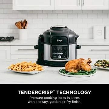 Ninja Foodi 10-in-1 Cooker Air Fryer 6.5 Quart Stainless Steel